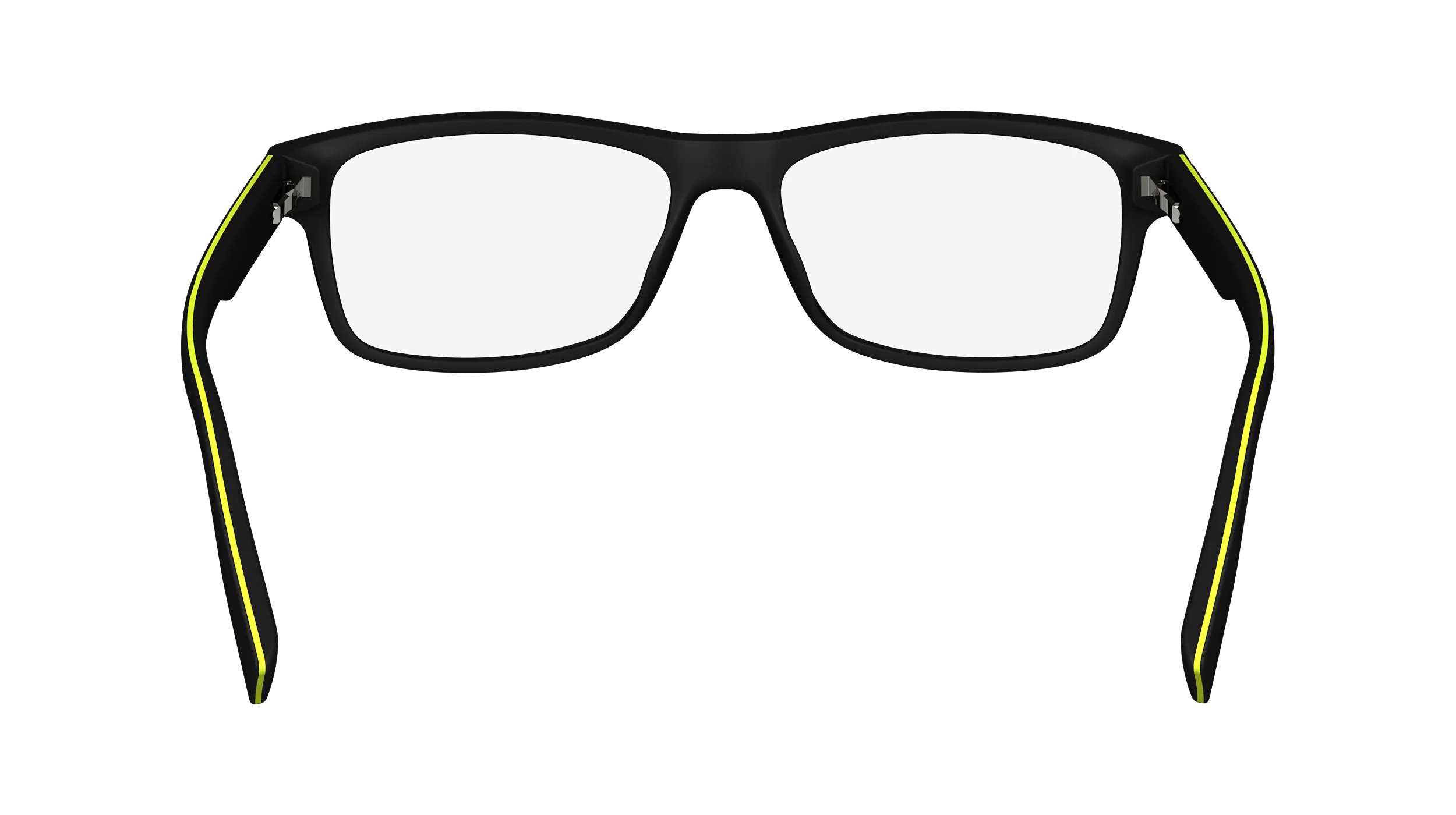 Lacoste 002 Montature da vista Bio-iniettato Nero Squadrata Normale Normale - immagine 4