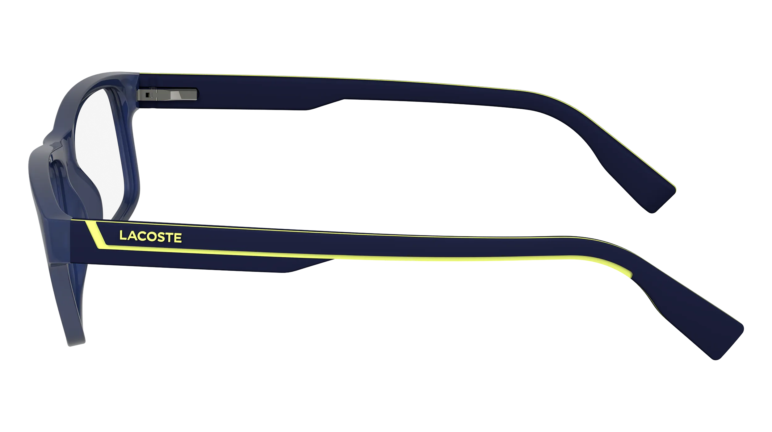 Lacoste 424 Montature da vista Bio-iniettato Blu Squadrata Normale Normale - immagine 3