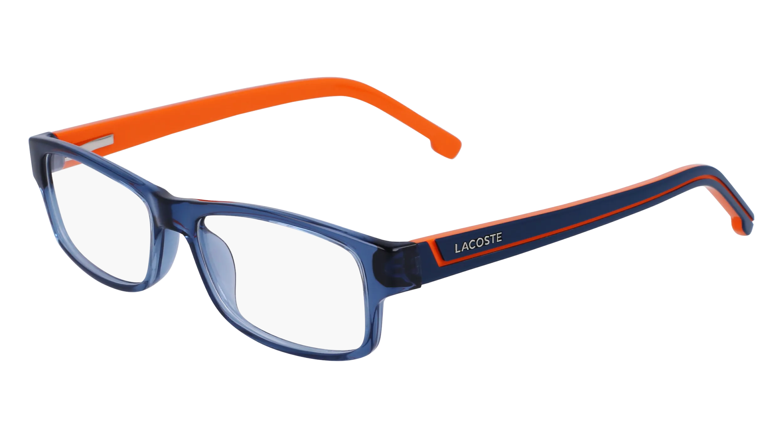 Lacoste L2707 421 Montature da vista Bio-iniettato Blu Squadrata Fotocromatiche Fotocromatiche - immagine 1