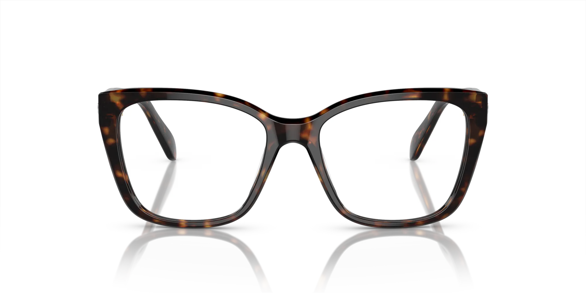 Swarovski SK2008 1002 Montature da vista Acetato Tartaruga Geometrica Normale - immagine 3