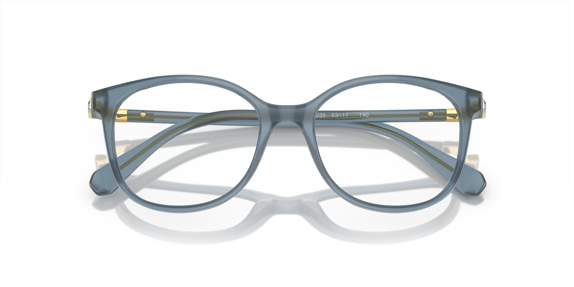 Swarovski SK2002 1035 Montature da vista Acetato Blu Squadrata Normale - immagine 2