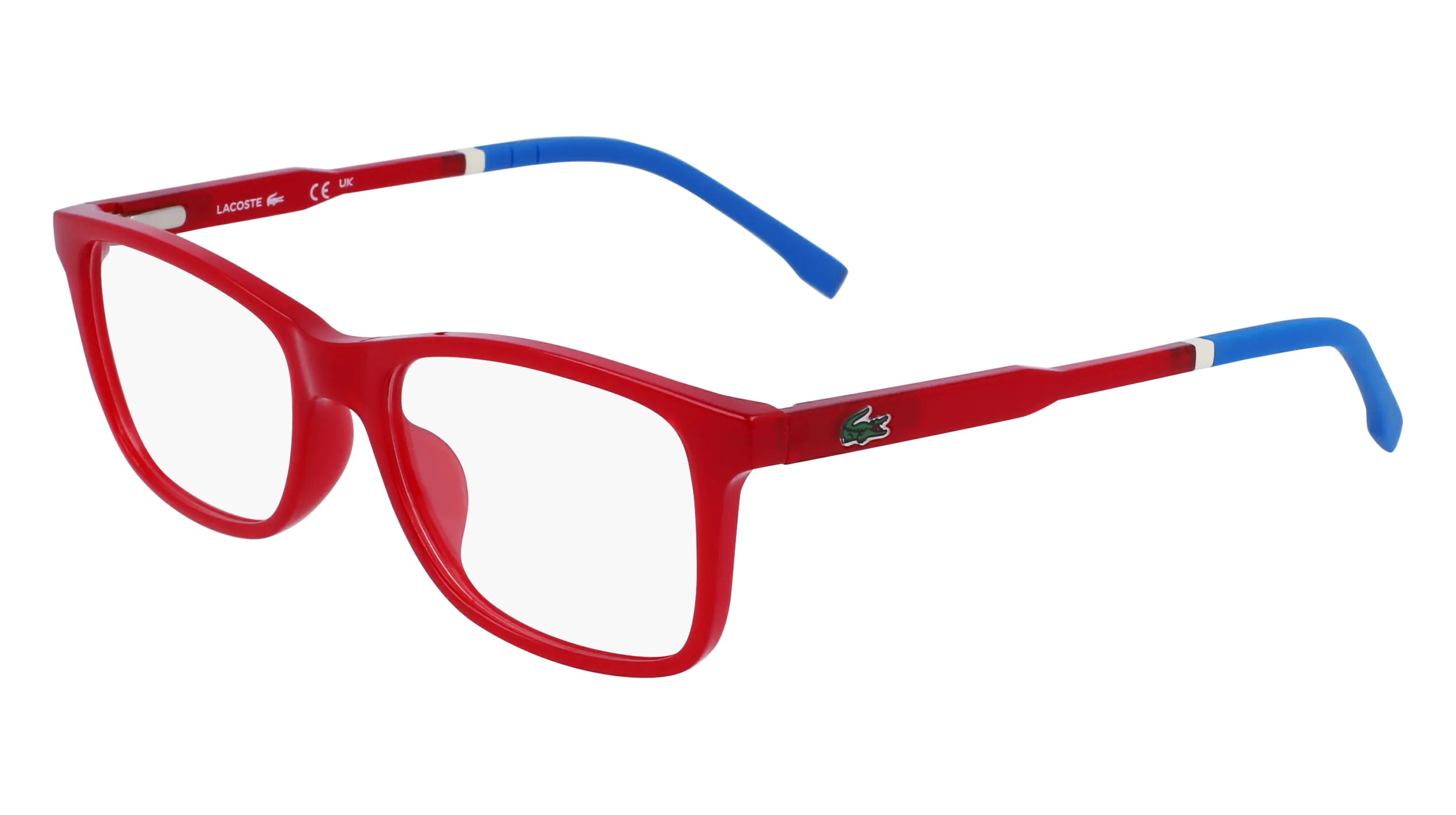 Lacoste Junior Lacoste L3647 601 Montature da vista bambino Bio-iniettato Rosso Squadrata Fotocromatiche Fotocromatiche - immagine 1