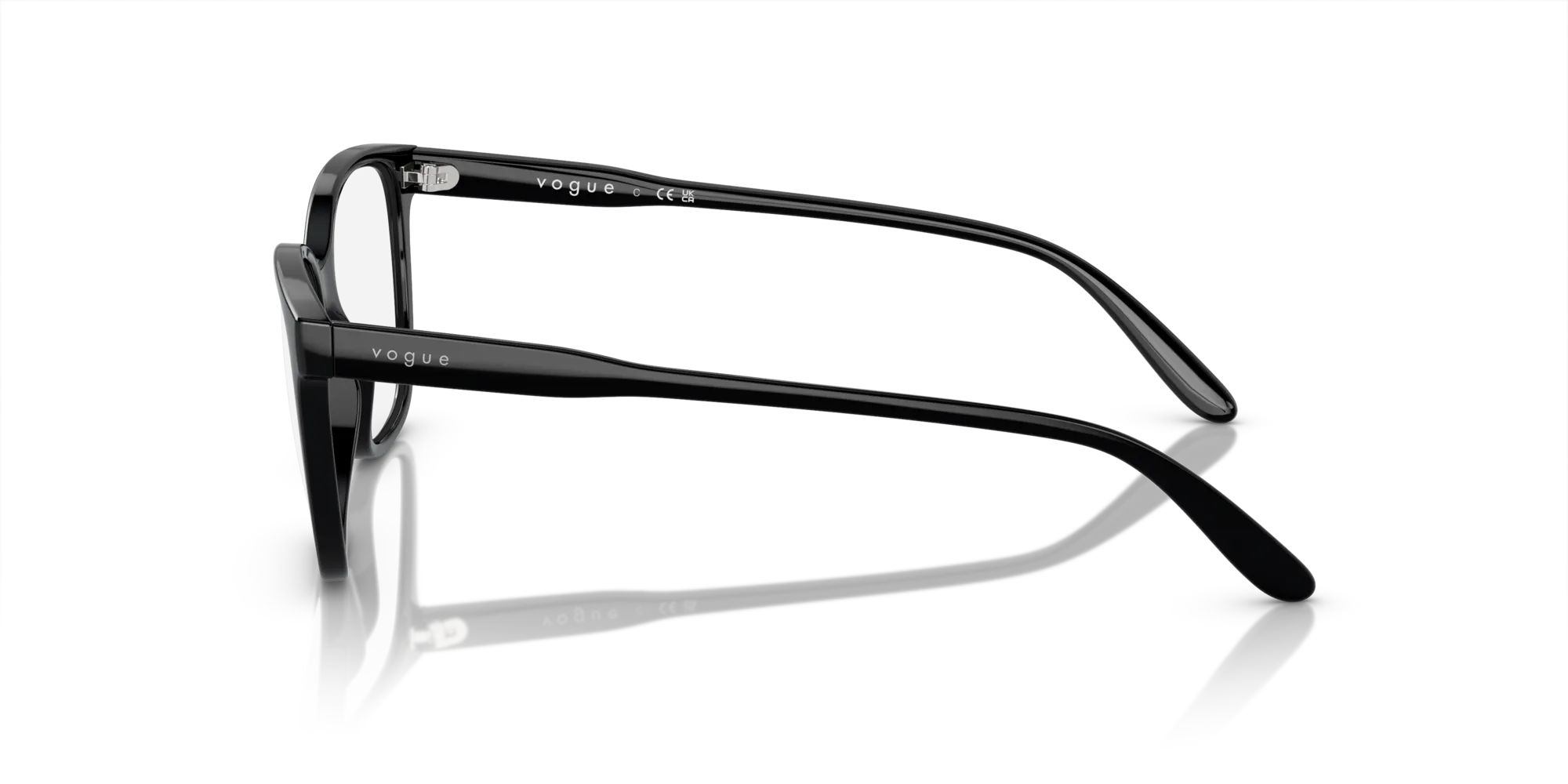 VOGUE EYEWEAR VO5518 W44 Montature da vista Nylon Nero Pillow Normale - immagine 4