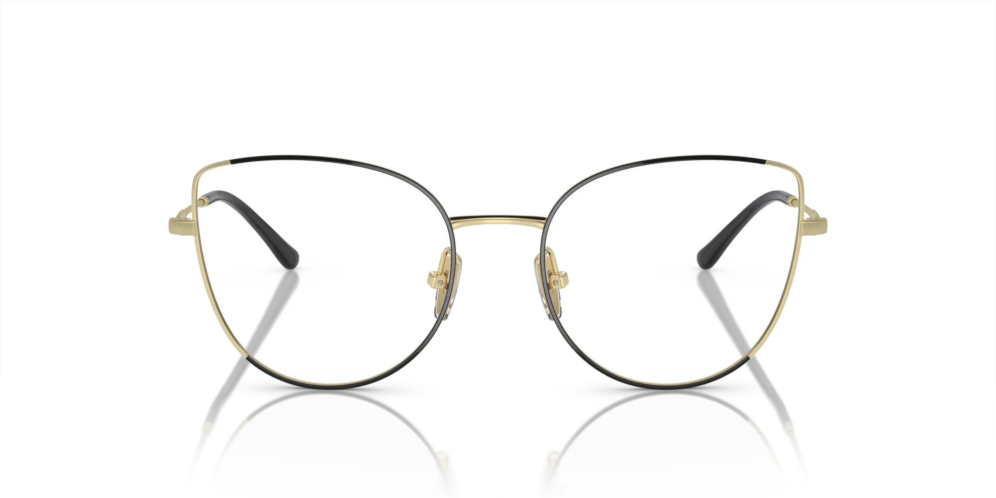 VOGUE EYEWEAR VO4298T 5195 Montature da vista Titanio Nero Cat Eye Normale - immagine 3