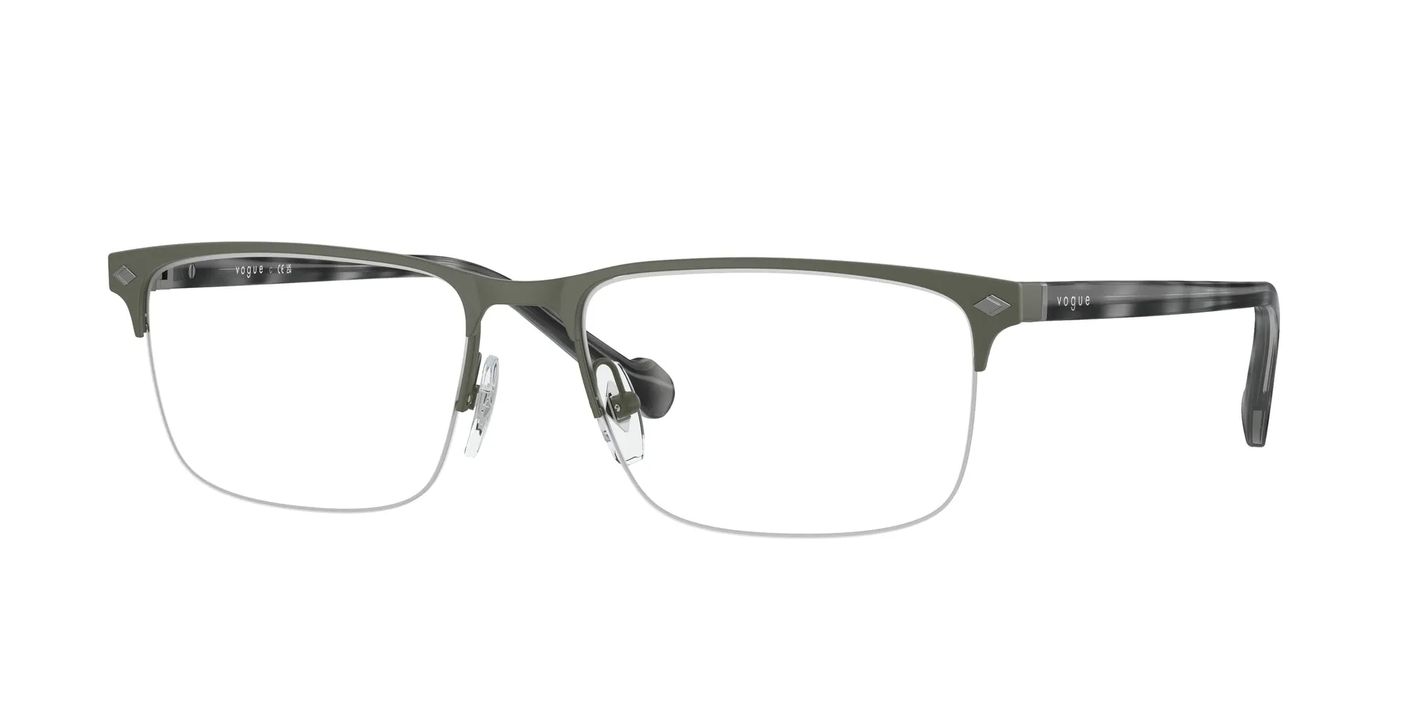 VOGUE EYEWEAR VO4292 5188S Montature da vista Metallo Verde Squadrata Normale - immagine 1