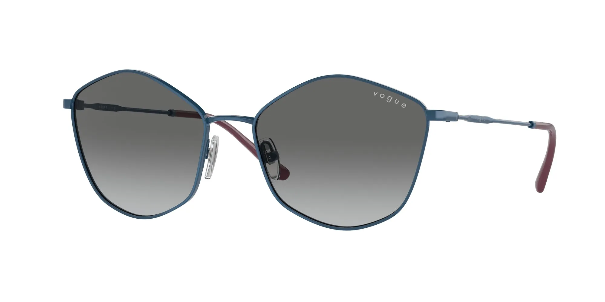 VOGUE EYEWEAR VO4282S 510811 Occhiali da sole Metallo Blu Grigio Geometrica Normale Sfumato - immagine 1