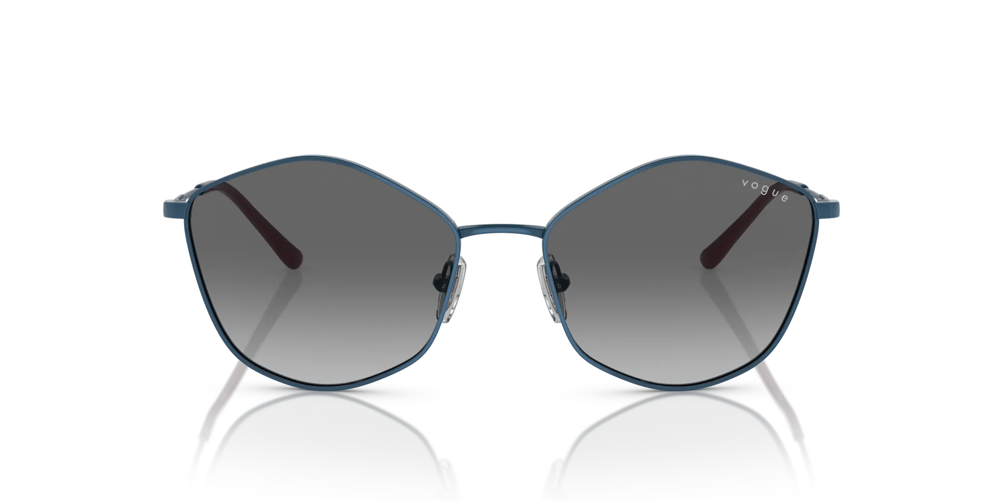 VOGUE EYEWEAR VO4282S 510811 Occhiali da sole Metallo Blu Grigio Geometrica Normale Sfumato - immagine 3