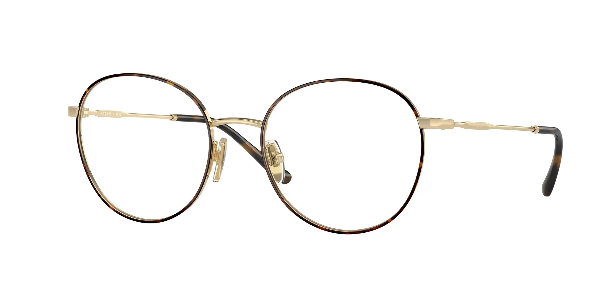 VOGUE EYEWEAR VO4280 5078 Montature da vista Metallo Marrone Pantos Normale - immagine 1
