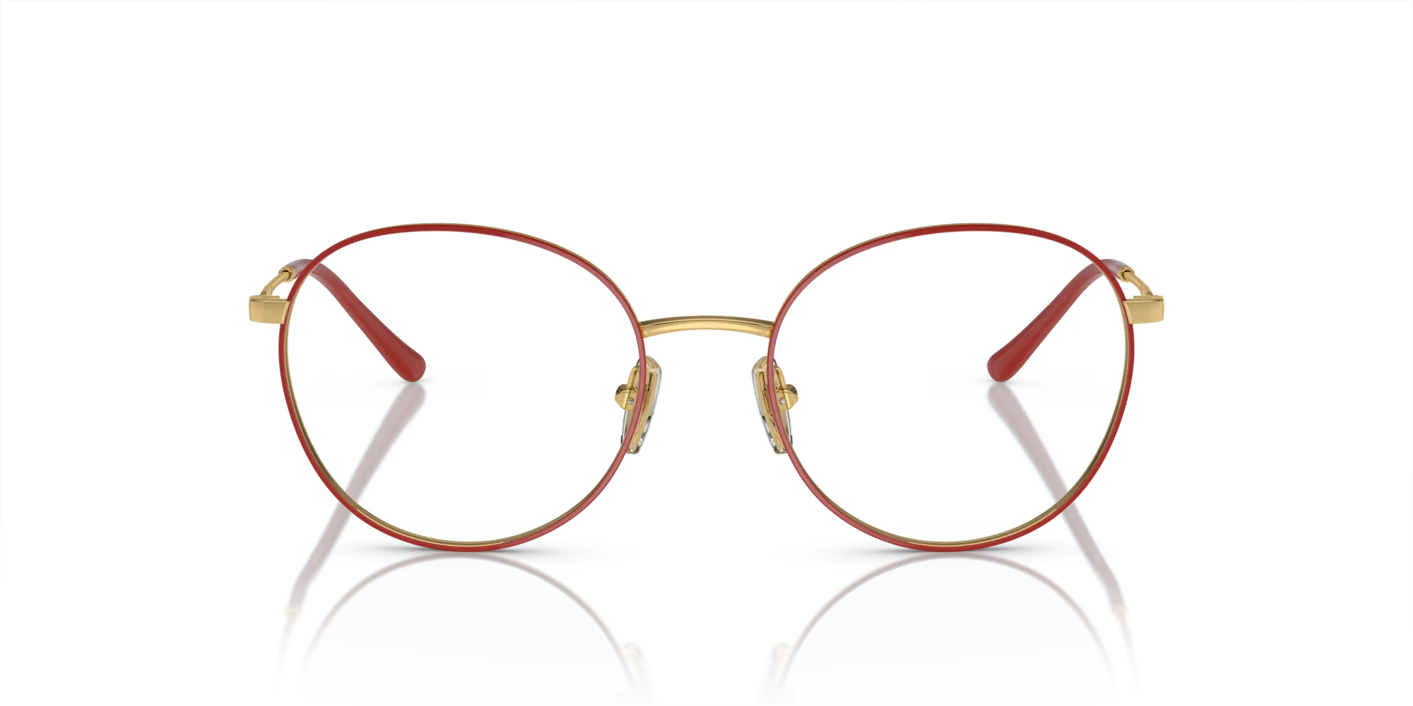 VOGUE EYEWEAR VO4280 280 Montature da vista Metallo Rosso Pantos Normale - immagine 3
