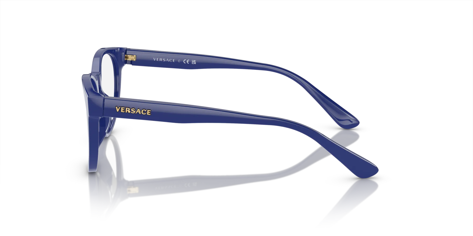 Versace VK3321U 5294 Montature da vista Acetato Blu Pantos Normale - immagine 4