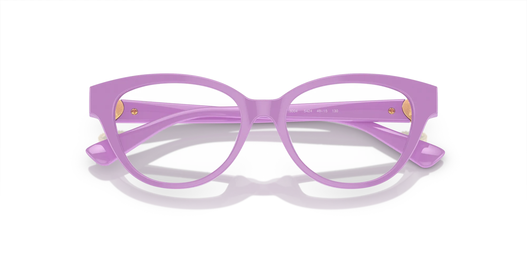 Versace VK3004 5424 Montature da vista Acetato Viola Cat Eye Normale - immagine 2