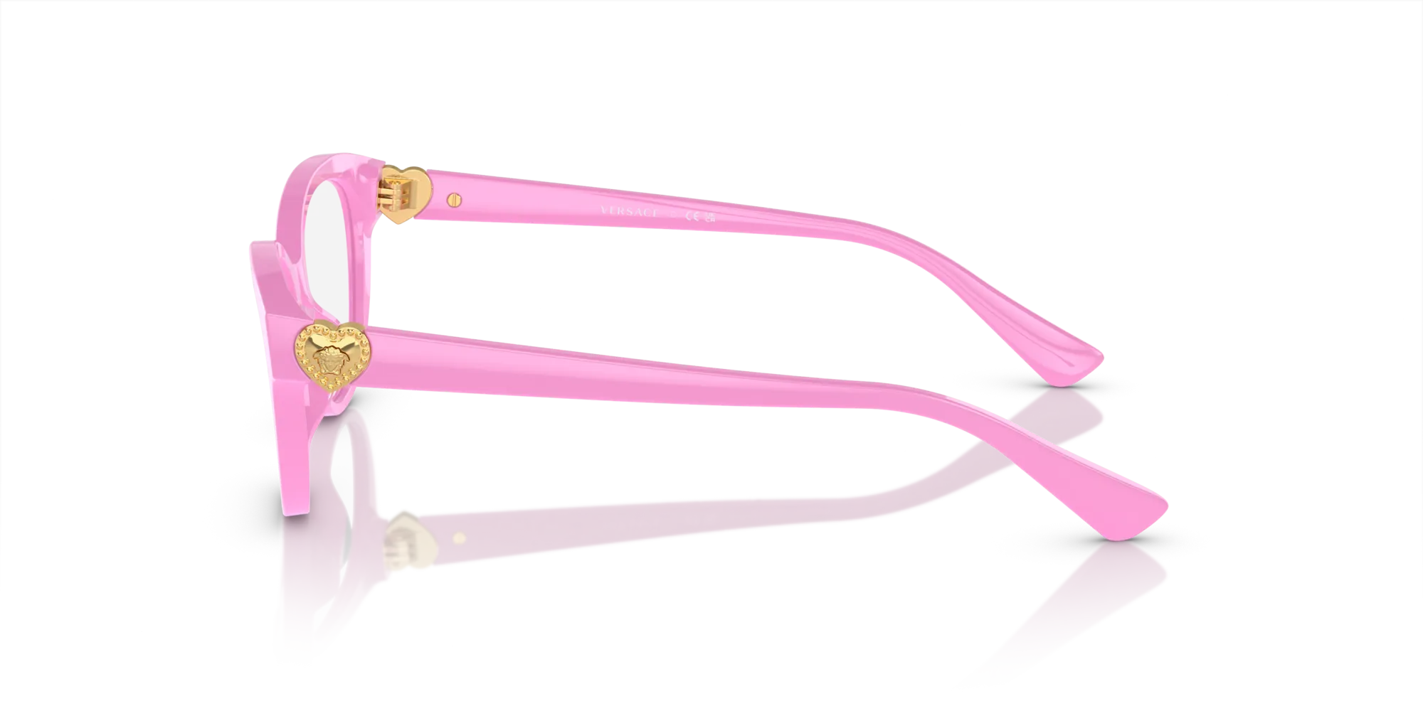 Versace VK3004 5399 Montature da vista Acetato Rosa Cat Eye Normale - immagine 4