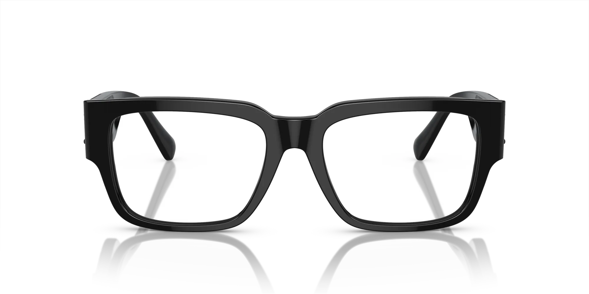 Versace VE3350 5360 Montature da vista Acetato Nero Squadrata Normale - immagine 3