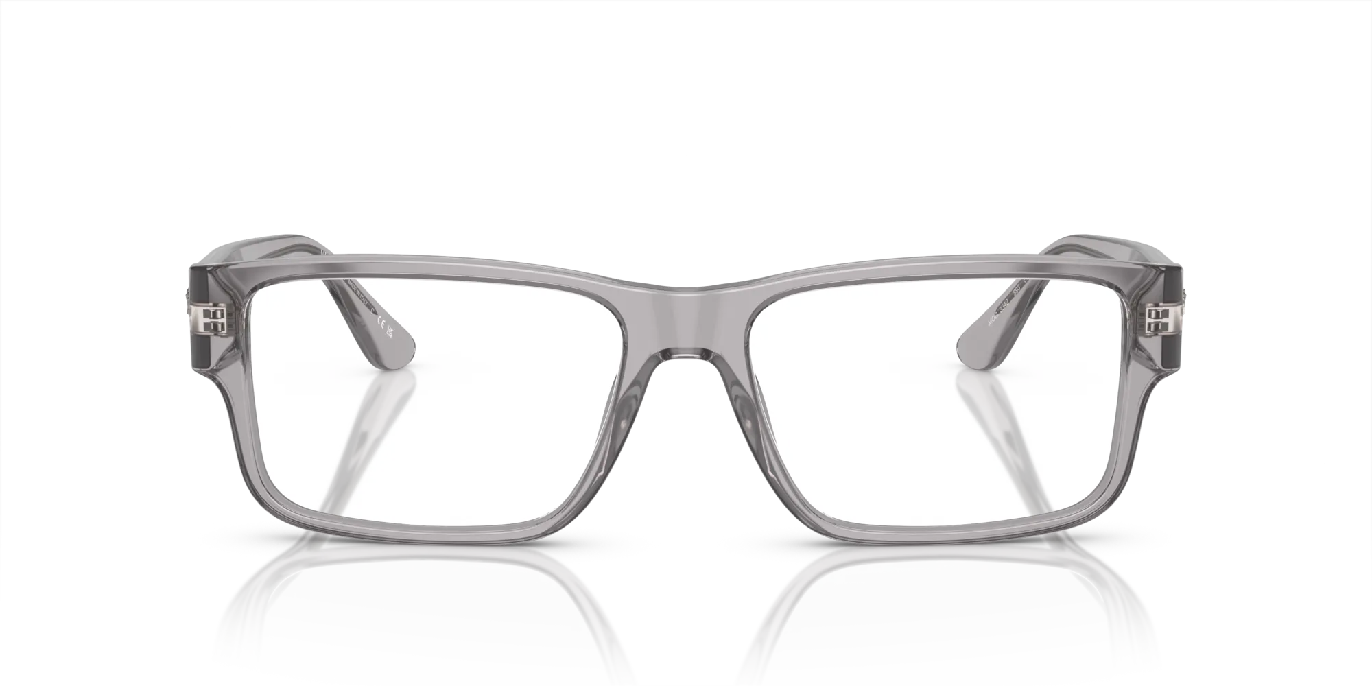 Versace VE3342 593 Montature da vista Acetato Grigio Squadrata Normale - immagine 3