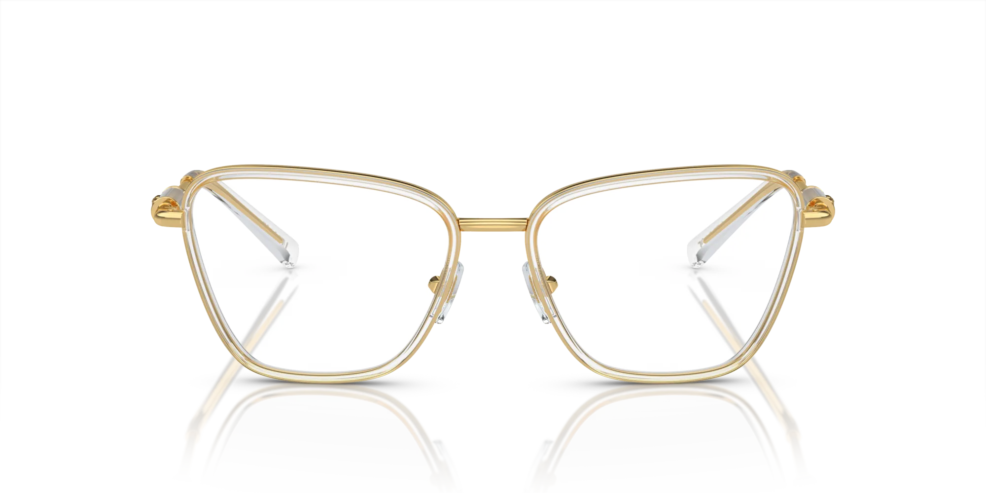Versace VE1292 1508 Montature da vista Metallo Trasparente Trasparente Farfalla Normale - immagine 3
