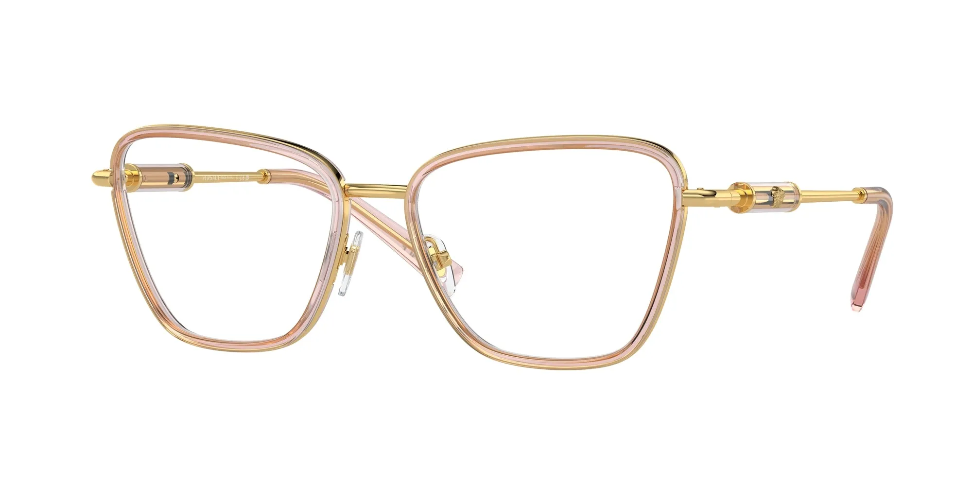 Versace VE1292 1507 Montature da vista Metallo Rosa Farfalla Normale - immagine 1