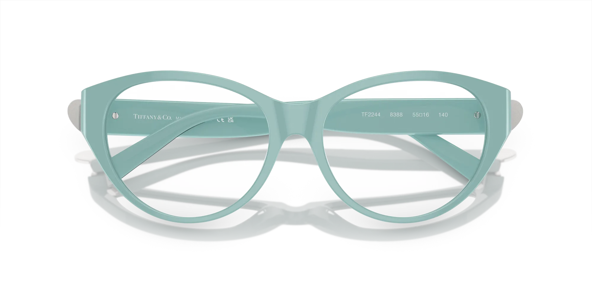 Tiffany TF2244 8388 Montature da vista Acetato Blu Pantos Normale - immagine 2