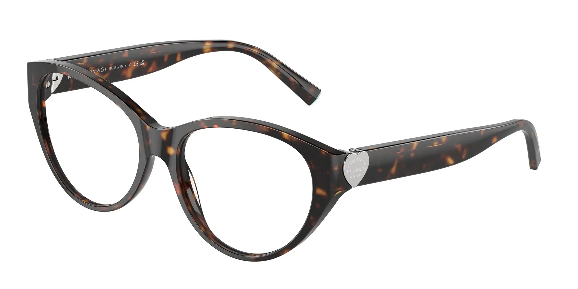 Tiffany TF2244 8015 Montature da vista Acetato Tartaruga Trasparente Pantos Normale - immagine 1