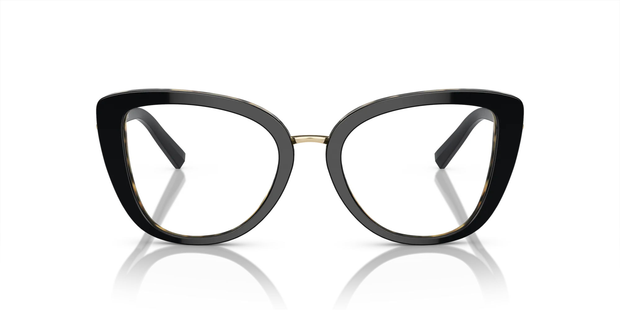 Tiffany TF2242 8256 Montature da vista Acetato Nero Cat Eye Normale - immagine 3
