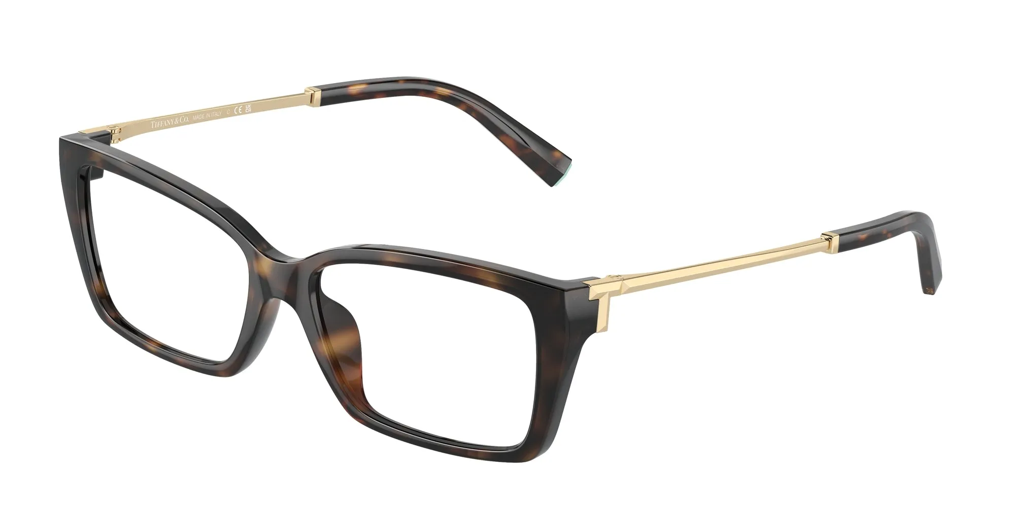 Tiffany TF2239U 8015 Montature da vista Iniettato Tartaruga Trasparente Squadrata Normale - immagine 1