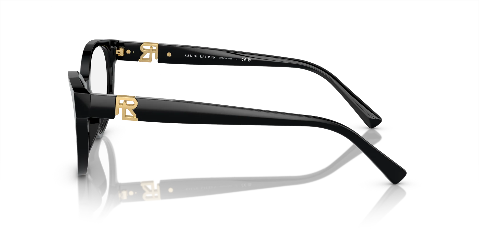 Ralph Lauren RL6238U 5001 Montature da vista Acetato Nero Cat Eye Normale - immagine 4