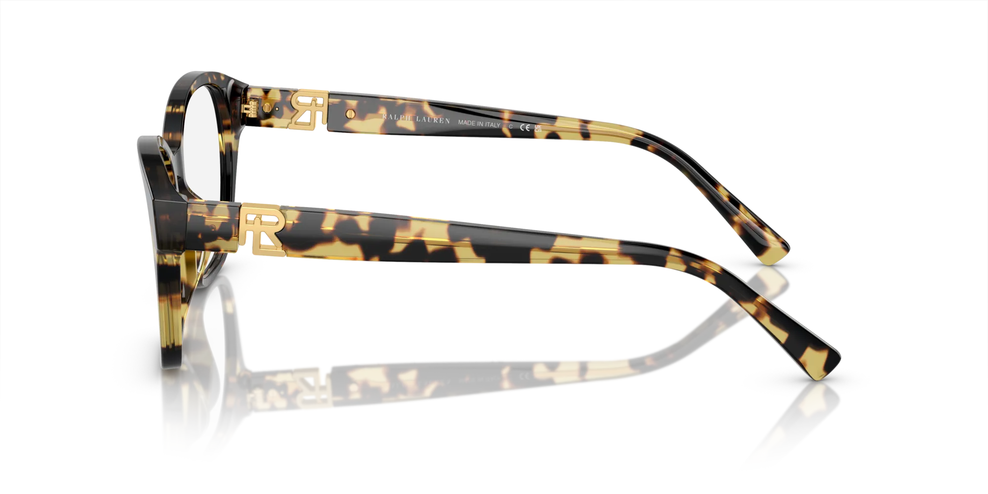 Ralph Lauren RL6236U 5004 Montature da vista Acetato Tartaruga Trasparente Squadrata Normale - immagine 4