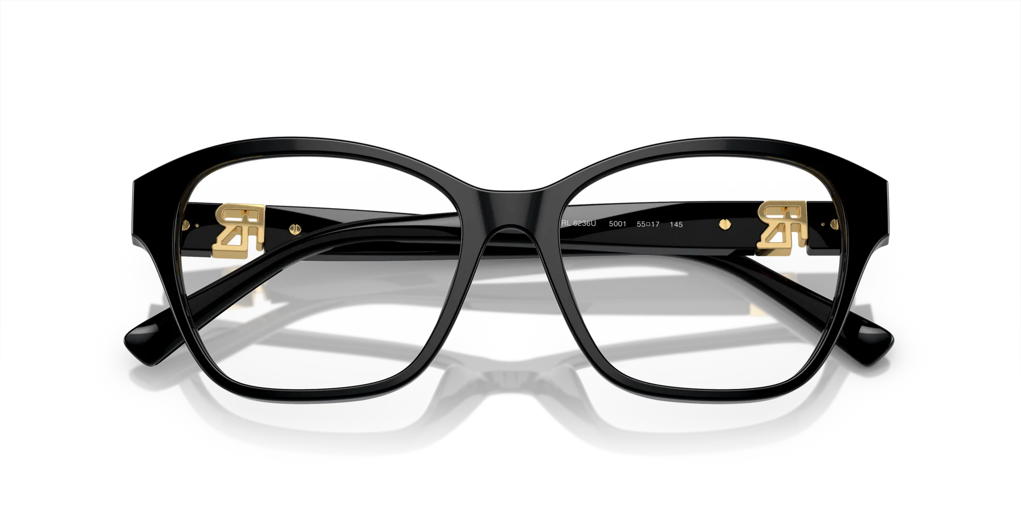 Ralph Lauren RL6236U 5001 Montature da vista Acetato Nero Squadrata Normale - immagine 2