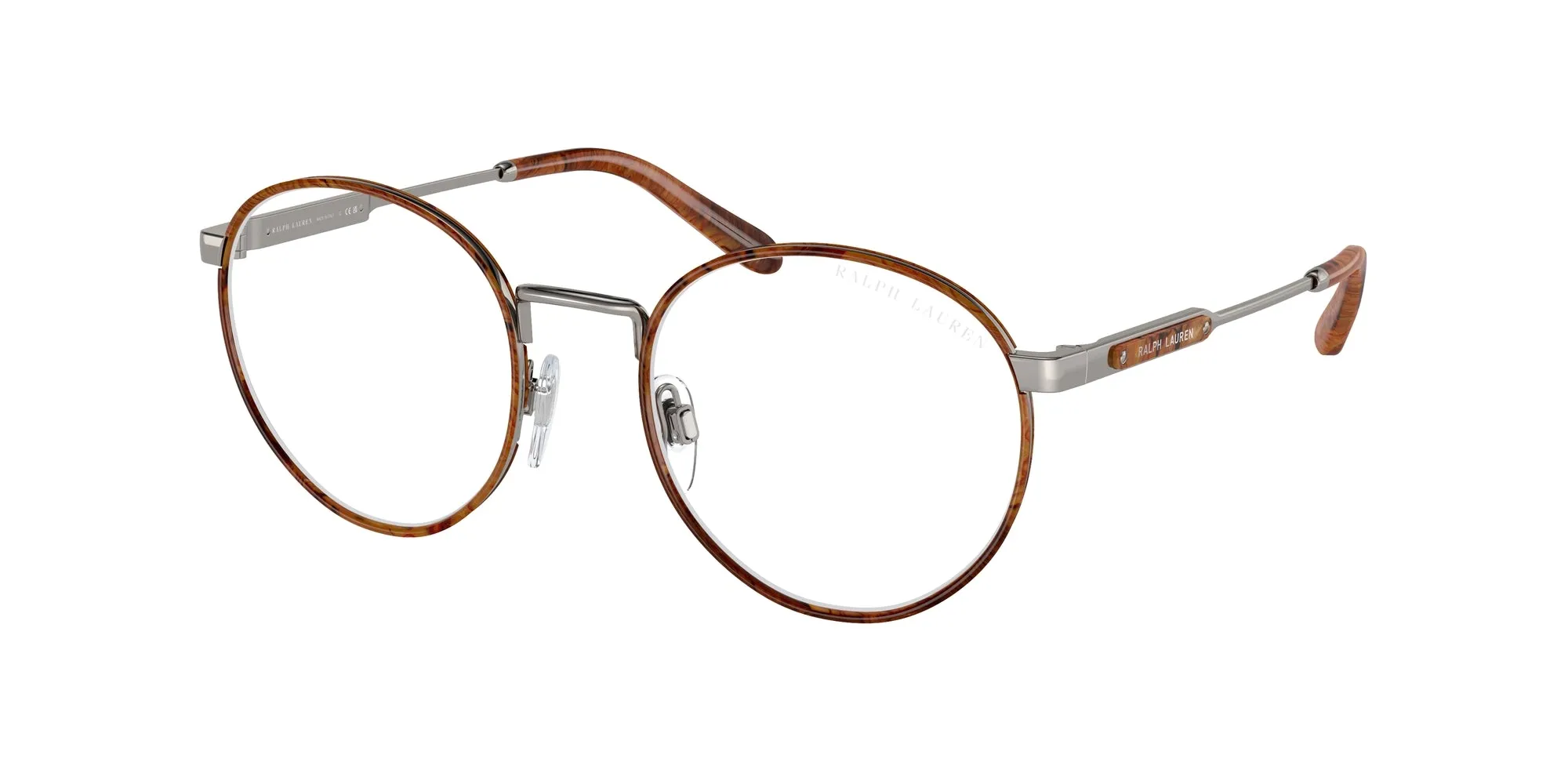 Ralph Lauren RL5124J 9002 Montature da vista Metallo Marrone Rotonda Normale - immagine 1