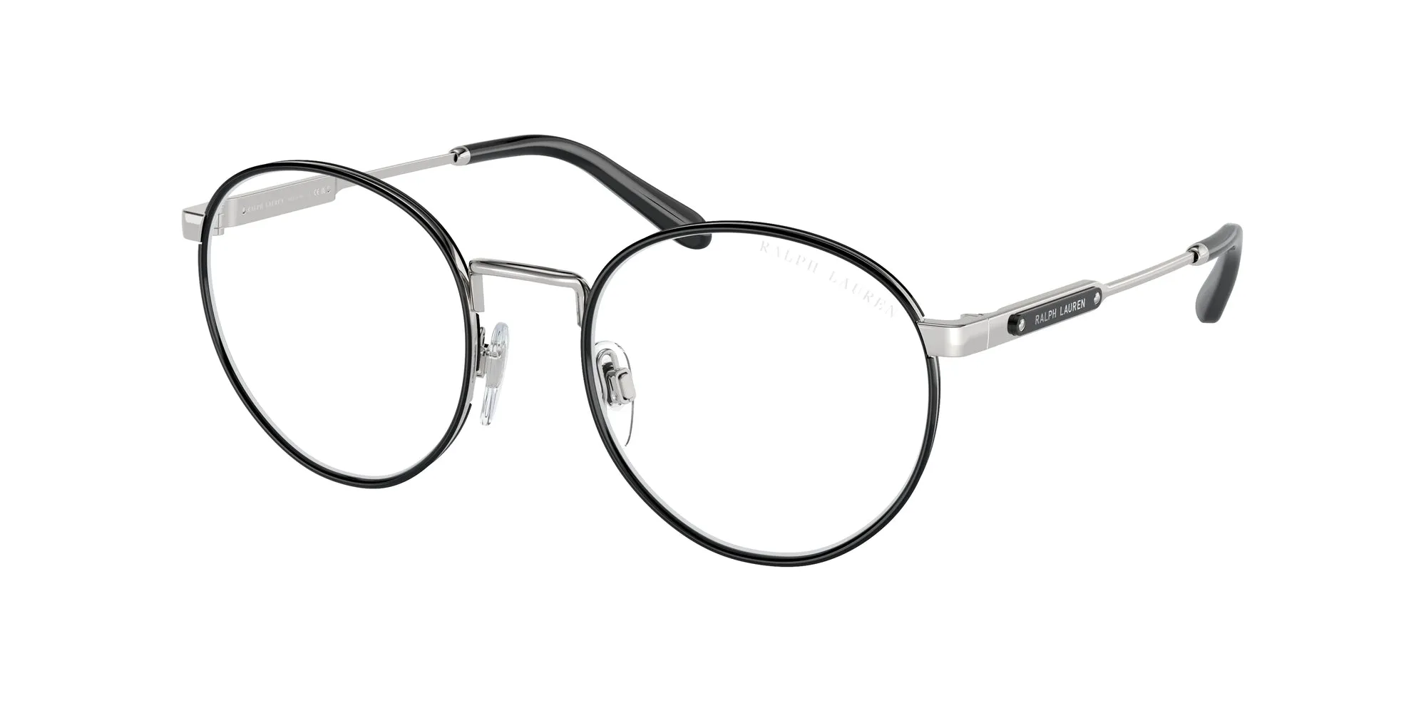 Ralph Lauren RL5124J 9001 Montature da vista Metallo Nero Blu Rotonda Normale - immagine 1