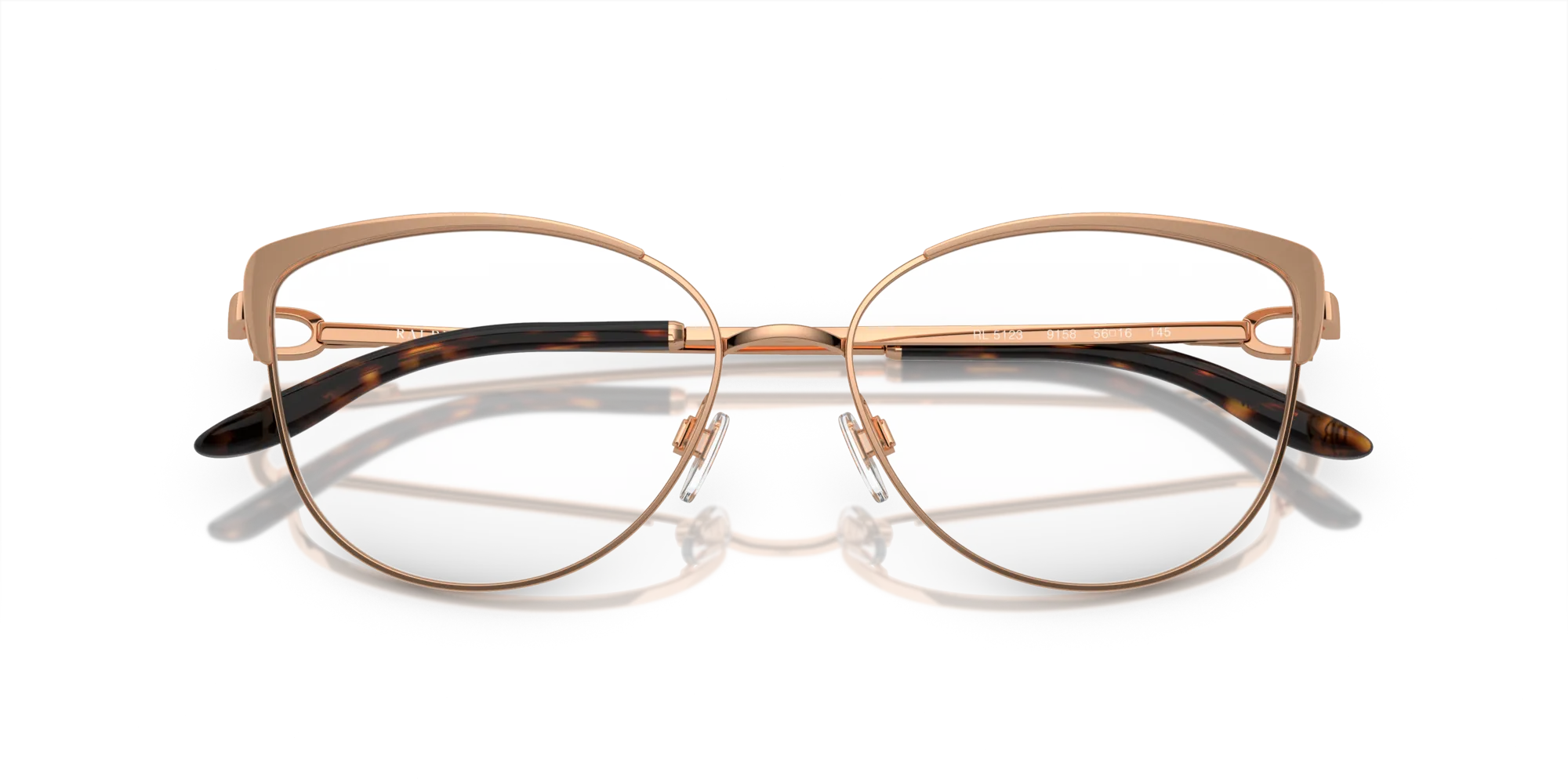Ralph Lauren RL5123 9158 Montature da vista Metallo Oro Cat Eye Normale - immagine 2