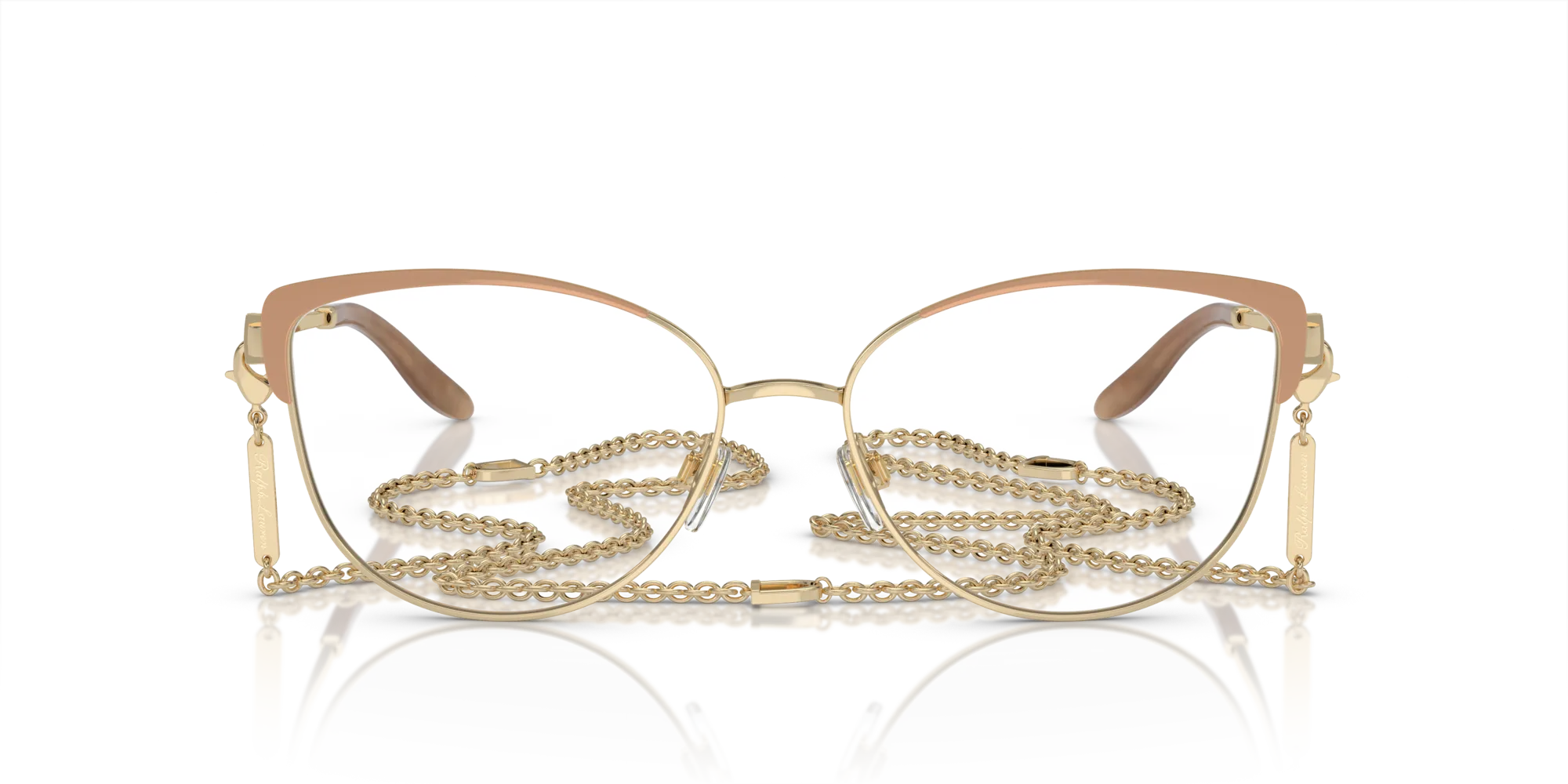 Ralph Lauren RL5123 9150 Montature da vista Metallo Oro Cat Eye Normale - immagine 3