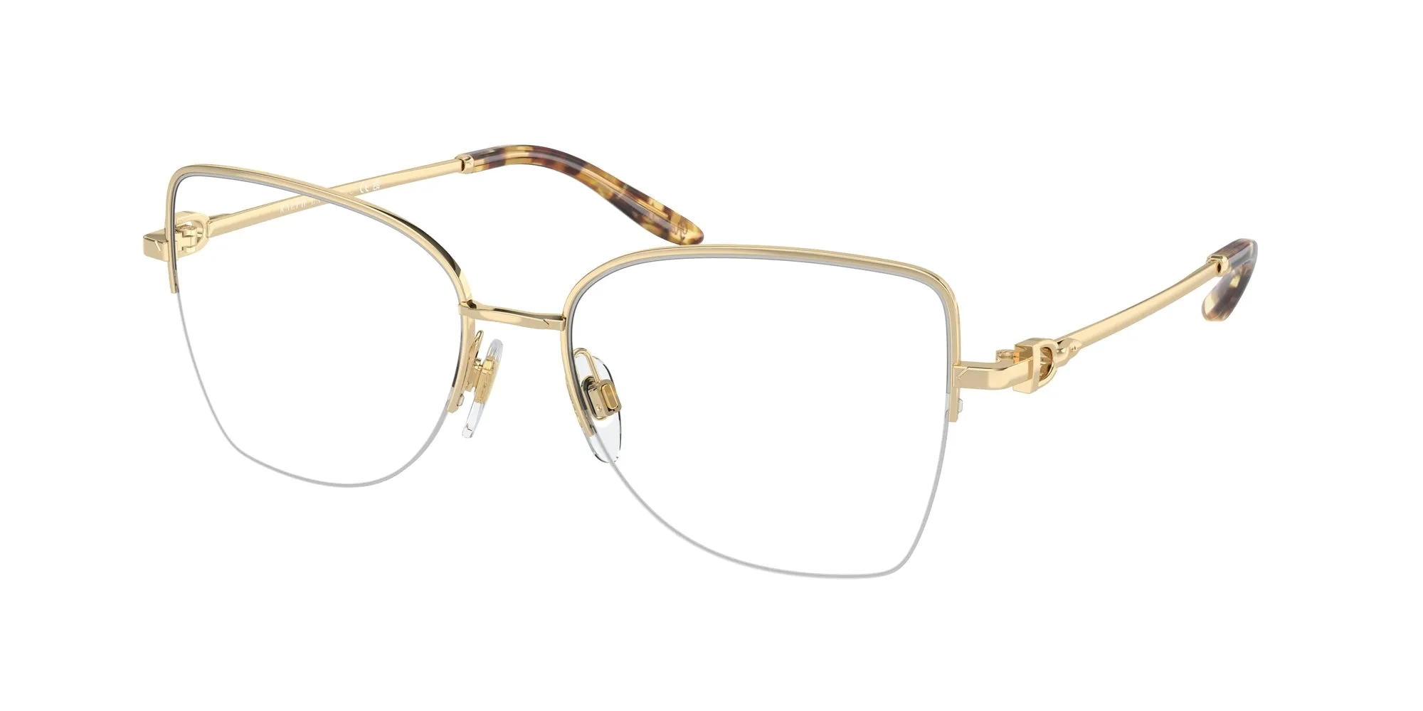 Ralph Lauren RL5122 9150 Montature da vista Metallo Oro Trasparente Farfalla Normale - immagine 1