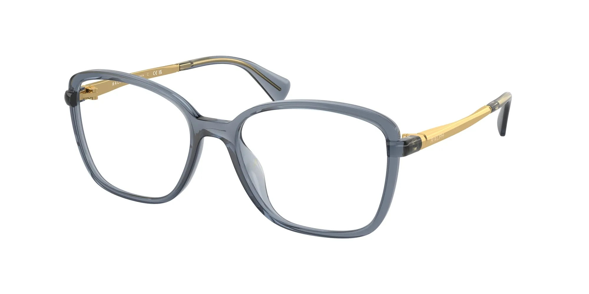 Ralph Lauren RA7156U 6130 Montature da vista Iniettato Blu Squadrata Normale - immagine 1