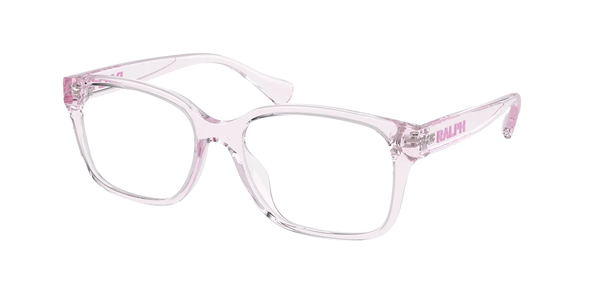 Ralph Lauren RA7155U 6121 Montature da vista Iniettato Rosa Trasparente Squadrata Normale - immagine 1