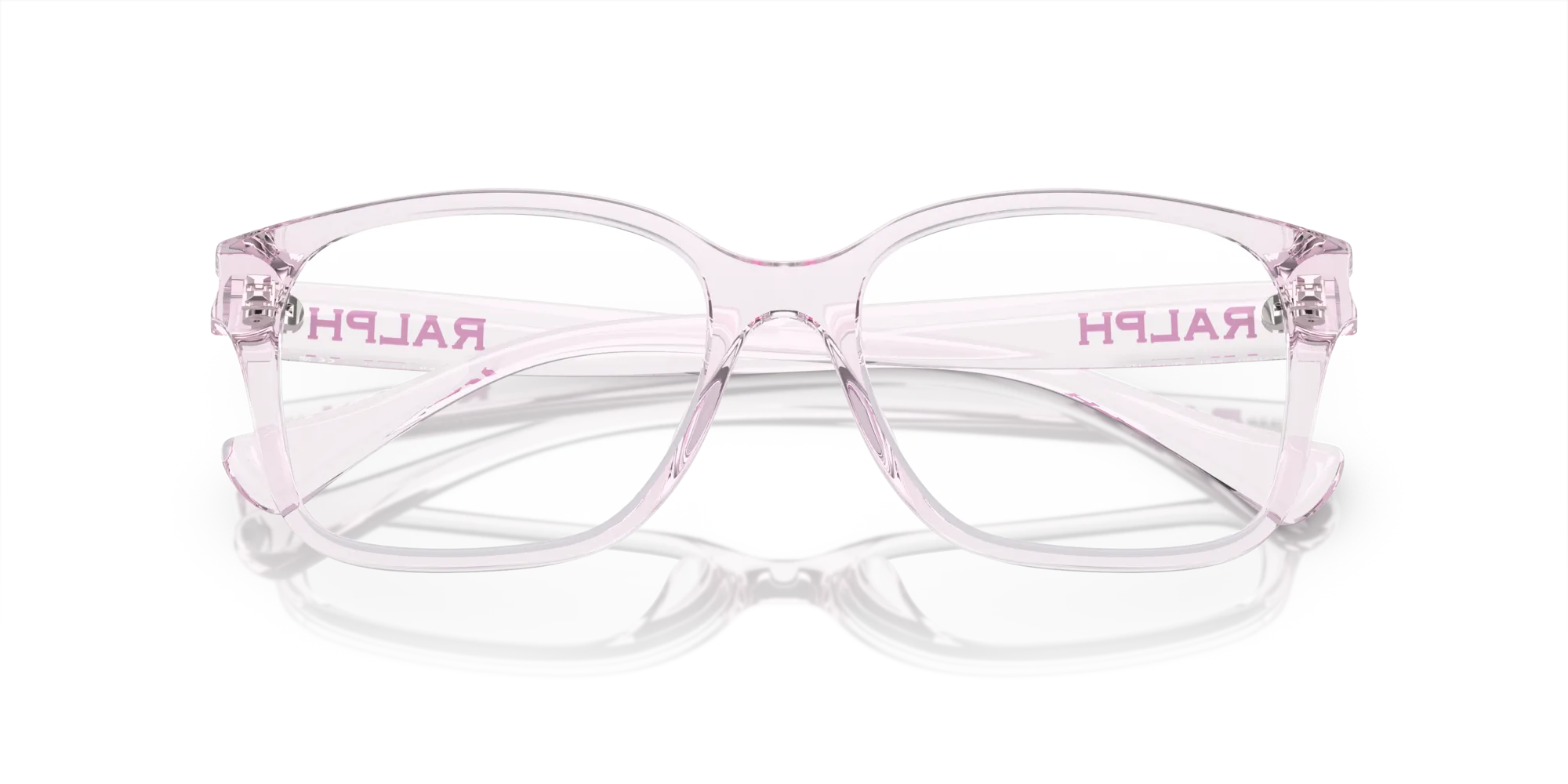 Ralph Lauren RA7155U 6121 Montature da vista Iniettato Rosa Squadrata Normale - immagine 2