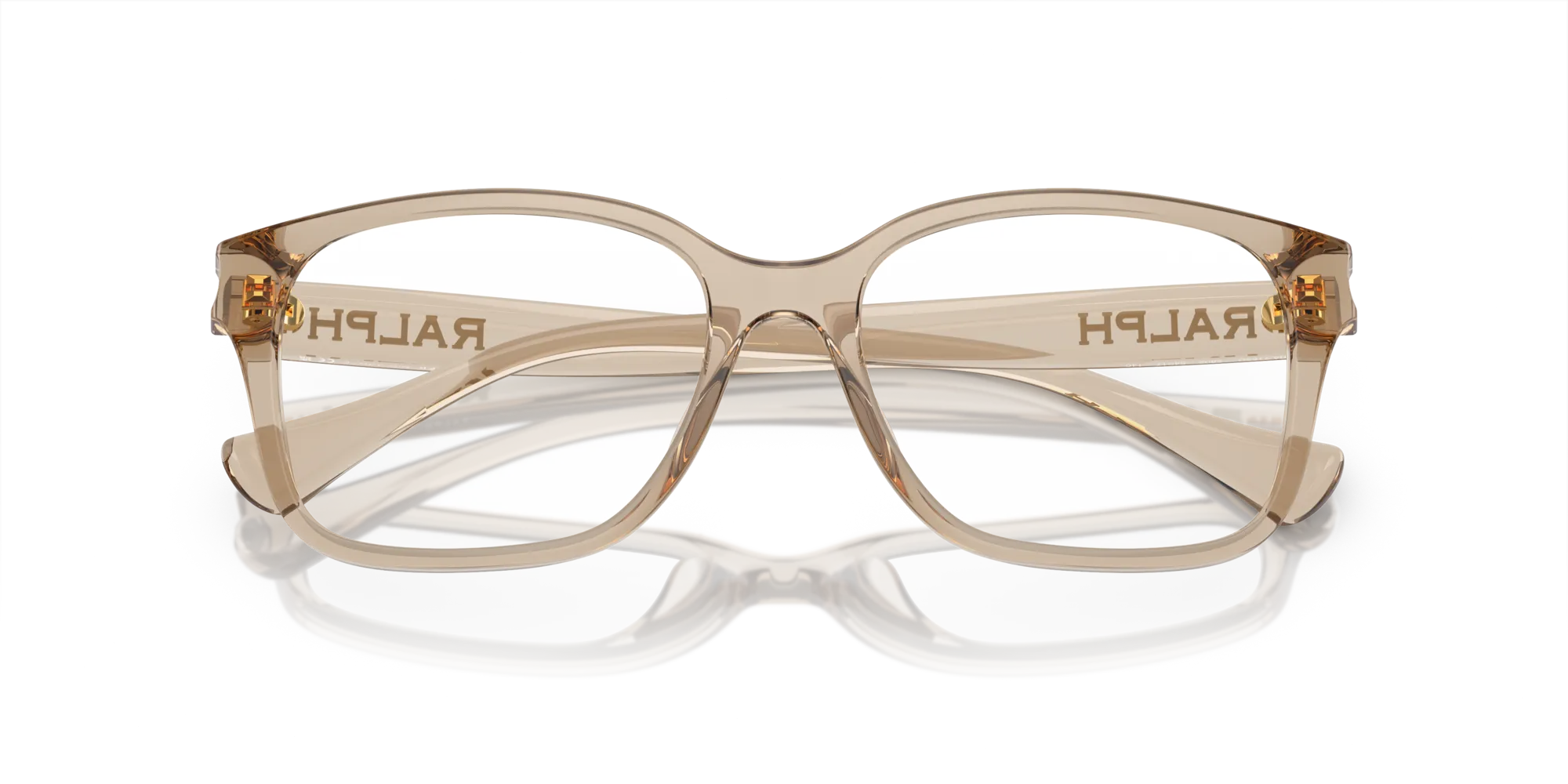 Ralph Lauren RA7155U 5802 Montature da vista Iniettato Beige Squadrata Normale - immagine 2