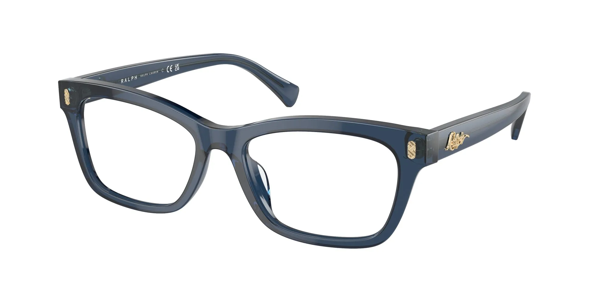 Ralph Lauren RA7154U 6144 Montature da vista Acetato Blu Squadrata Normale - immagine 1