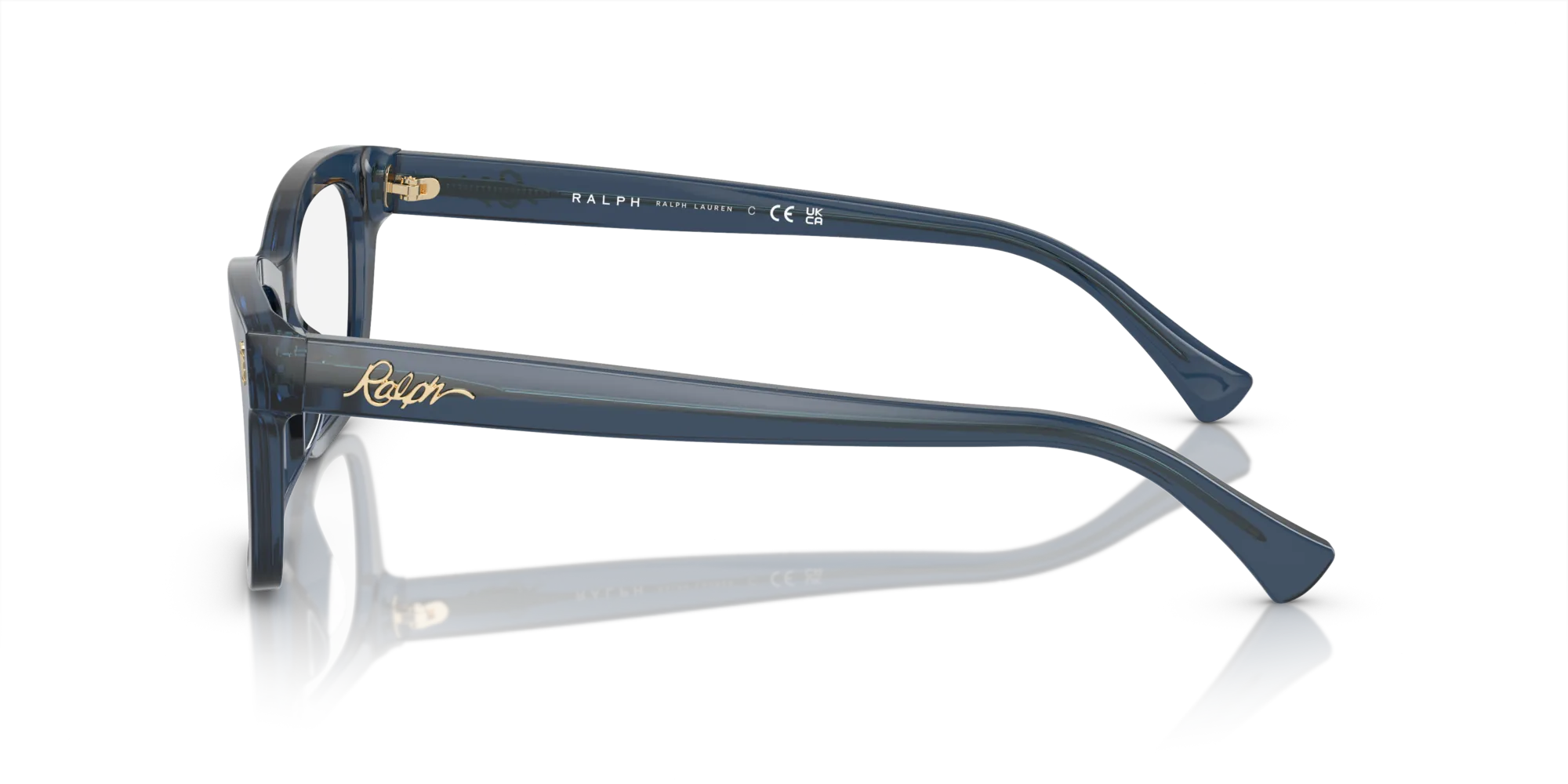Ralph Lauren RA7154U 6144 Montature da vista Acetato Blu Squadrata Normale - immagine 4