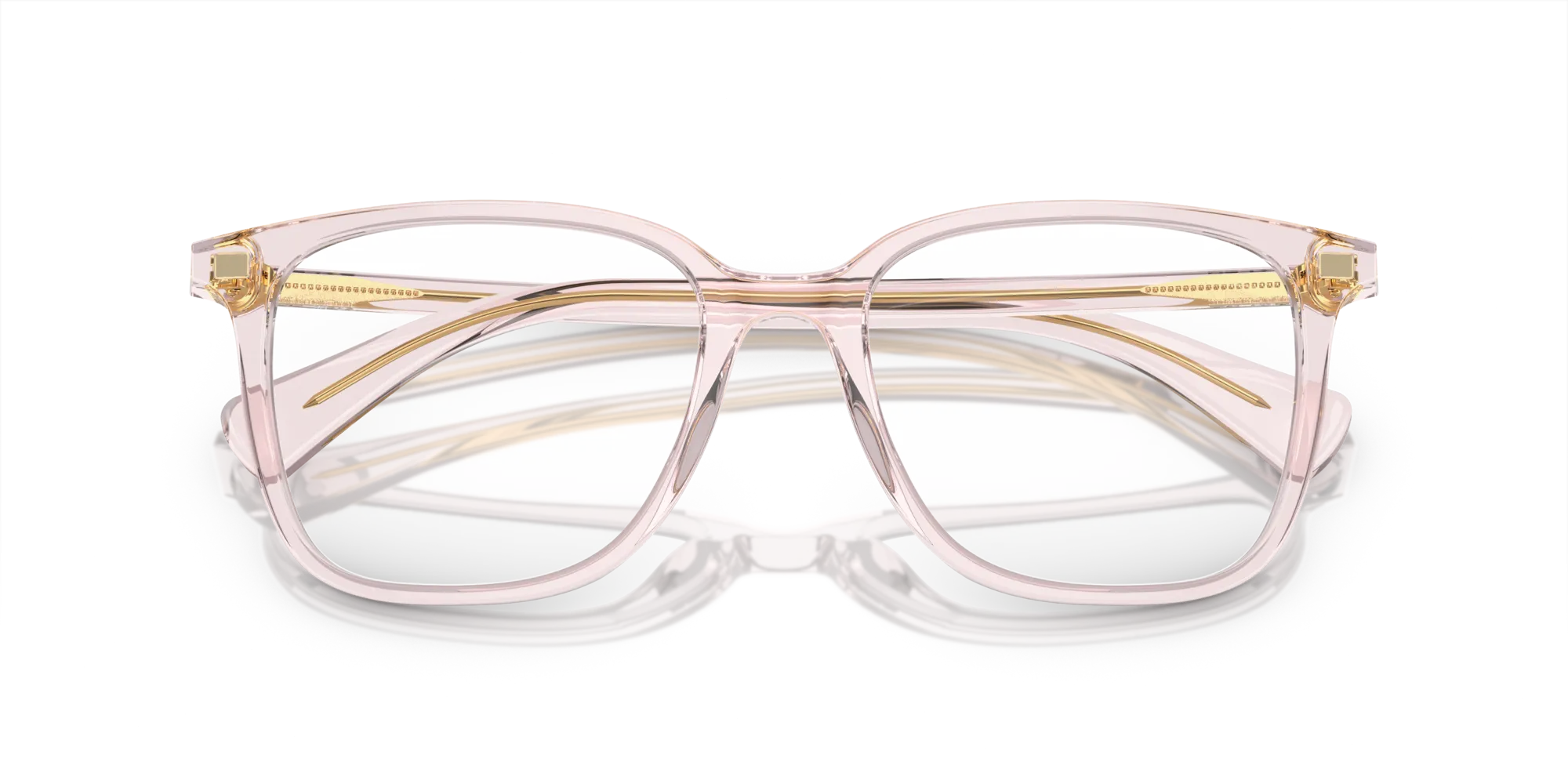 Ralph Lauren RA7147 6043 Montature da vista Acetato Rosa Trasparente Squadrata Normale - immagine 2