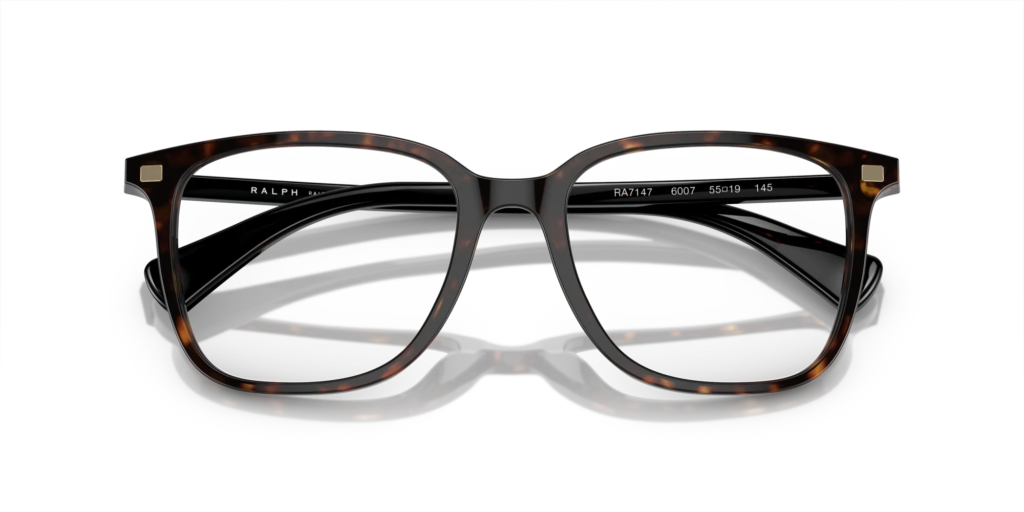 Ralph Lauren RA7147 6007 Montature da vista Acetato Tartaruga Squadrata Normale - immagine 2