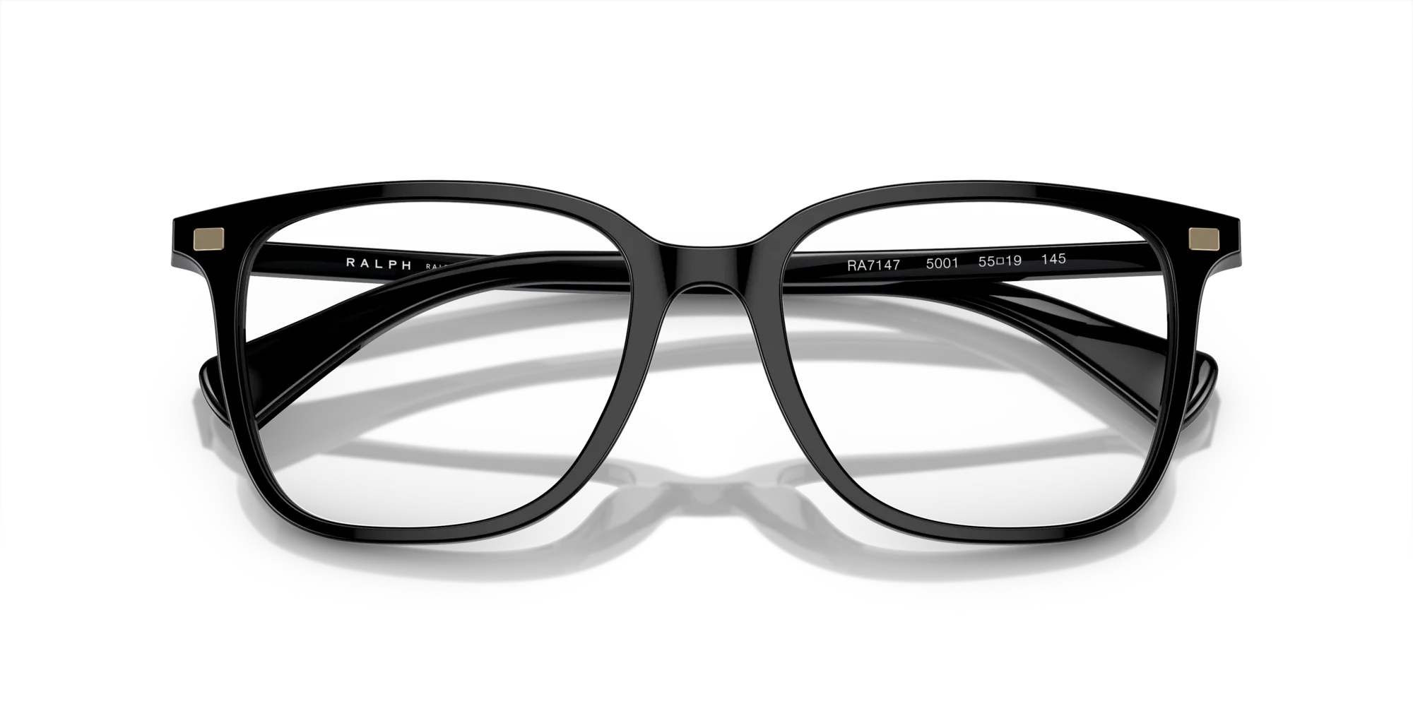 Ralph Lauren RA7147 5001 Montature da vista Acetato Nero Squadrata Normale - immagine 2