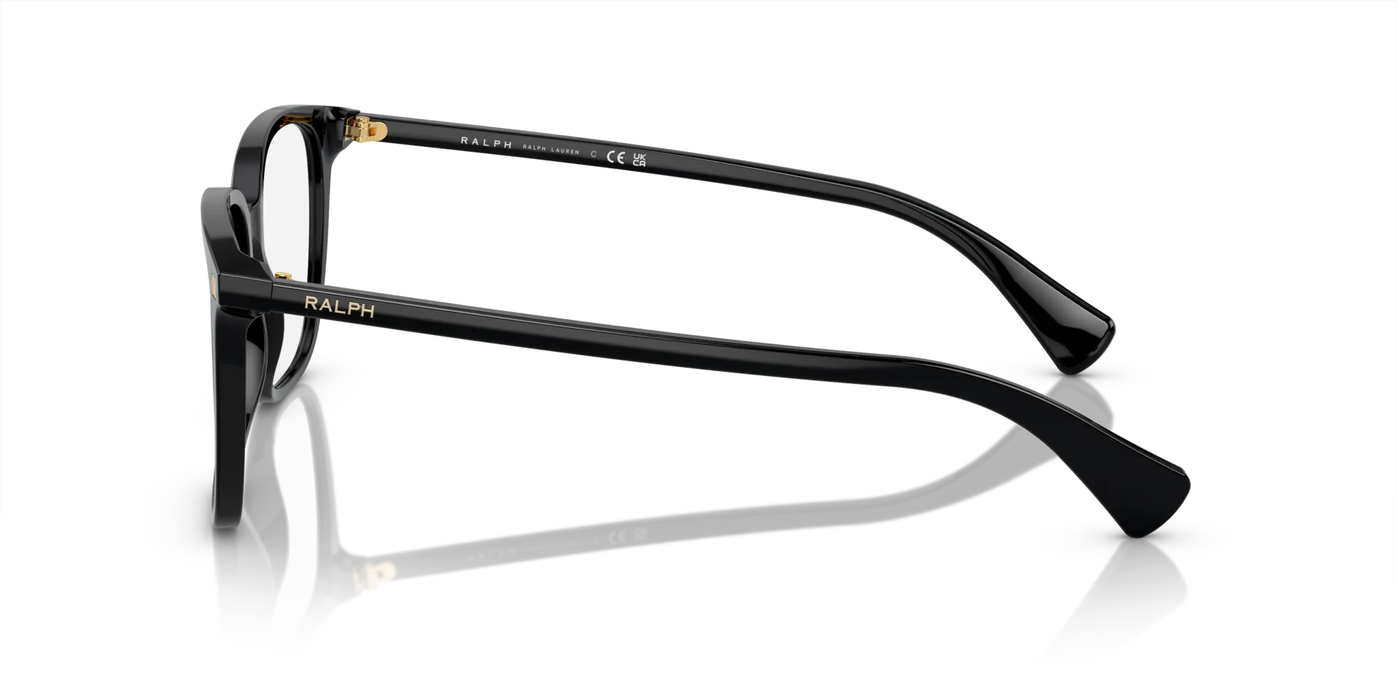 Ralph Lauren RA7147 5001 Montature da vista Acetato Nero Squadrata Normale - immagine 4