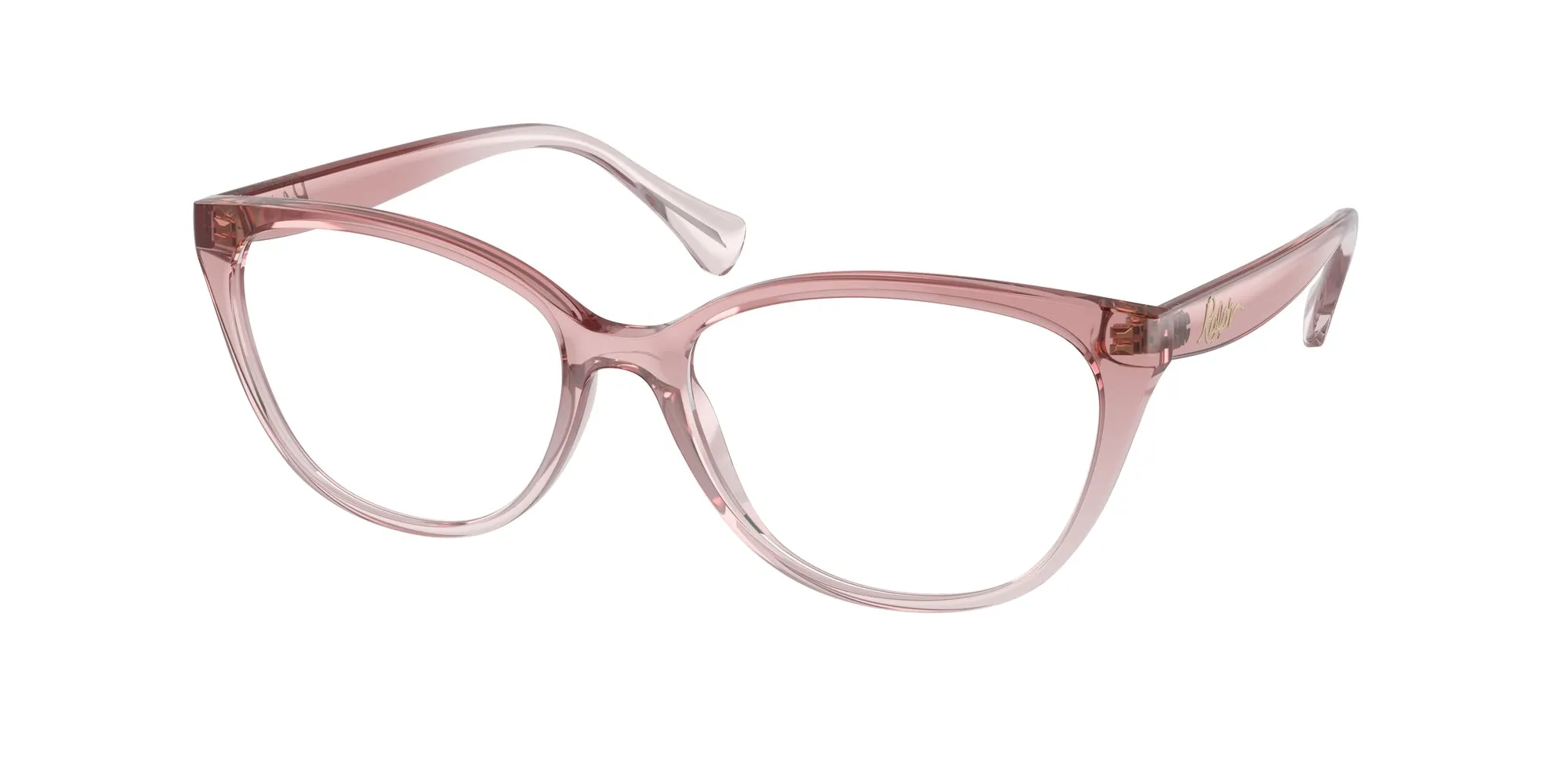 Ralph Lauren RA7135 6125 Montature da vista Iniettato Rosa Cat Eye Normale - immagine 1