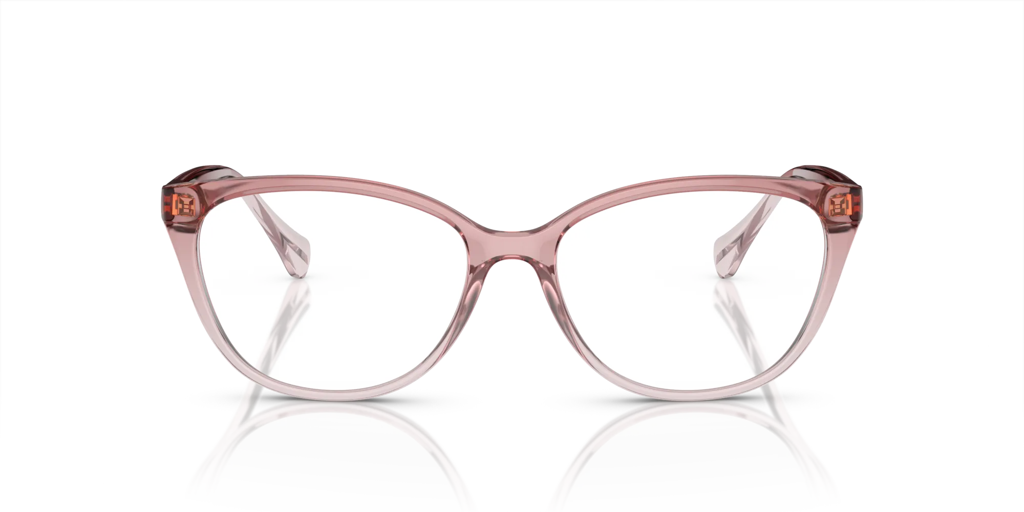 Ralph Lauren RA7135 6125 Montature da vista Iniettato Rosa Cat Eye Normale - immagine 3