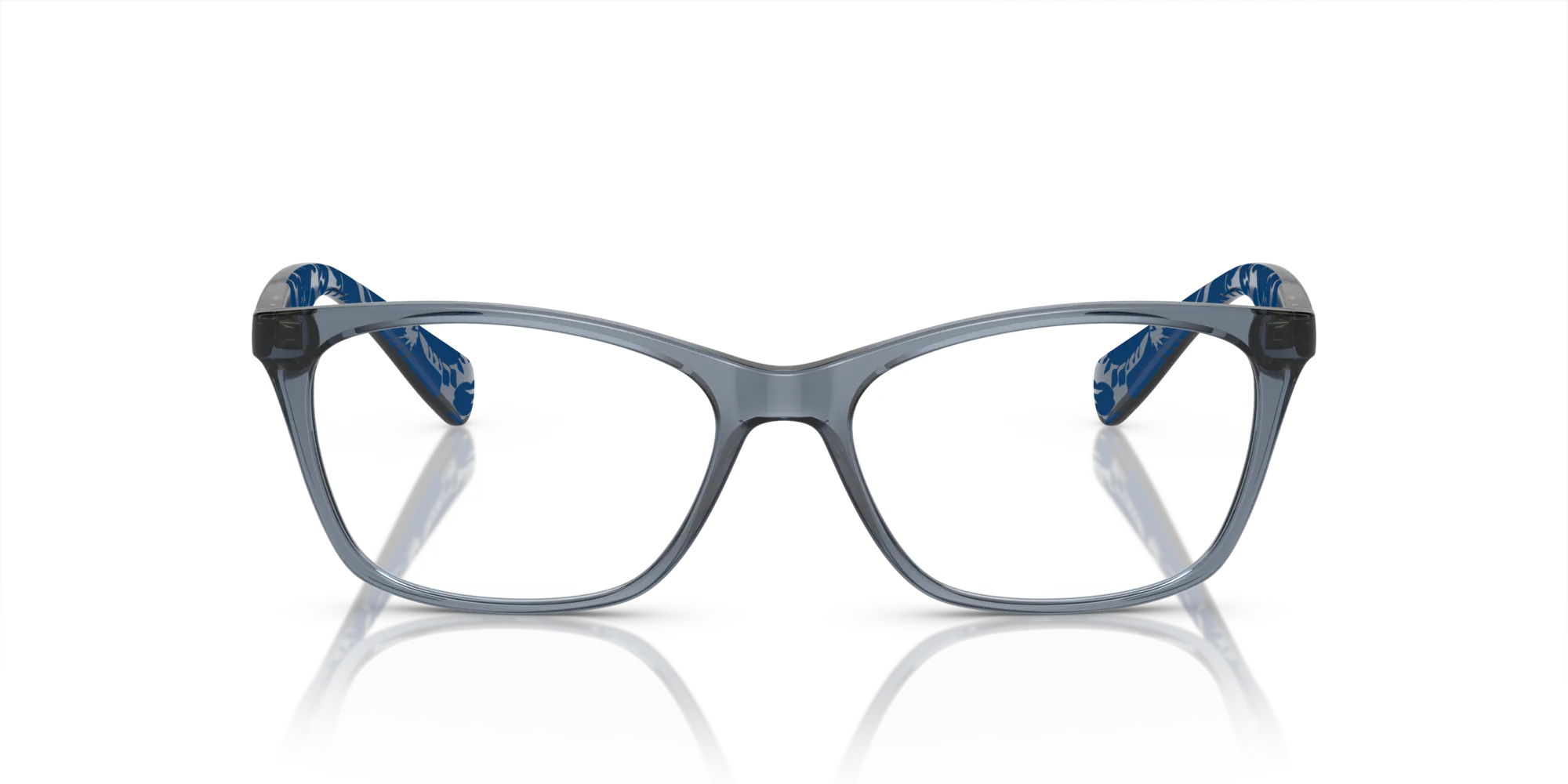 Ralph Lauren RA7071 6136 Montature da vista Iniettato Blu Cat Eye Normale - immagine 3