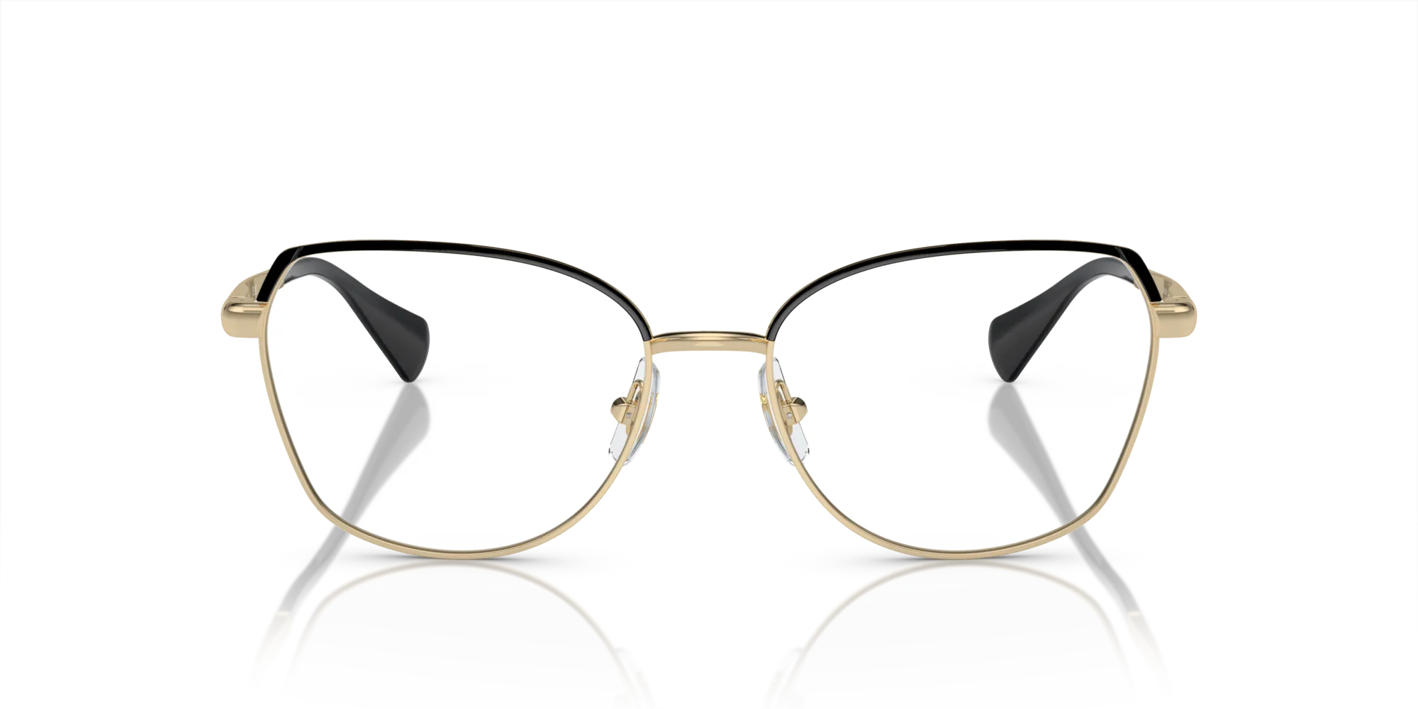 Ralph Lauren RA6058 9443 Montature da vista Metallo Oro Trasparente Geometrica Normale - immagine 3