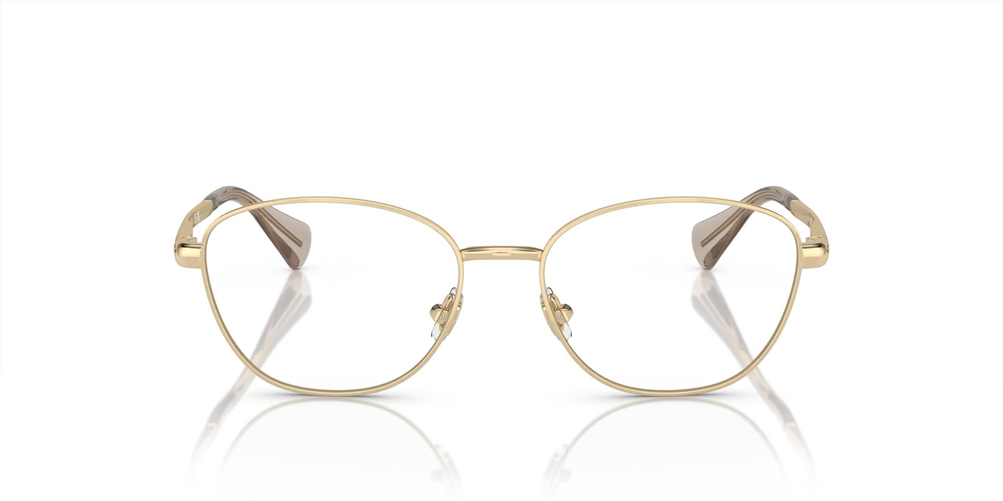 Ralph Lauren RA6057 9462 Montature da vista Metallo Oro Trasparente Rotonda Normale - immagine 3