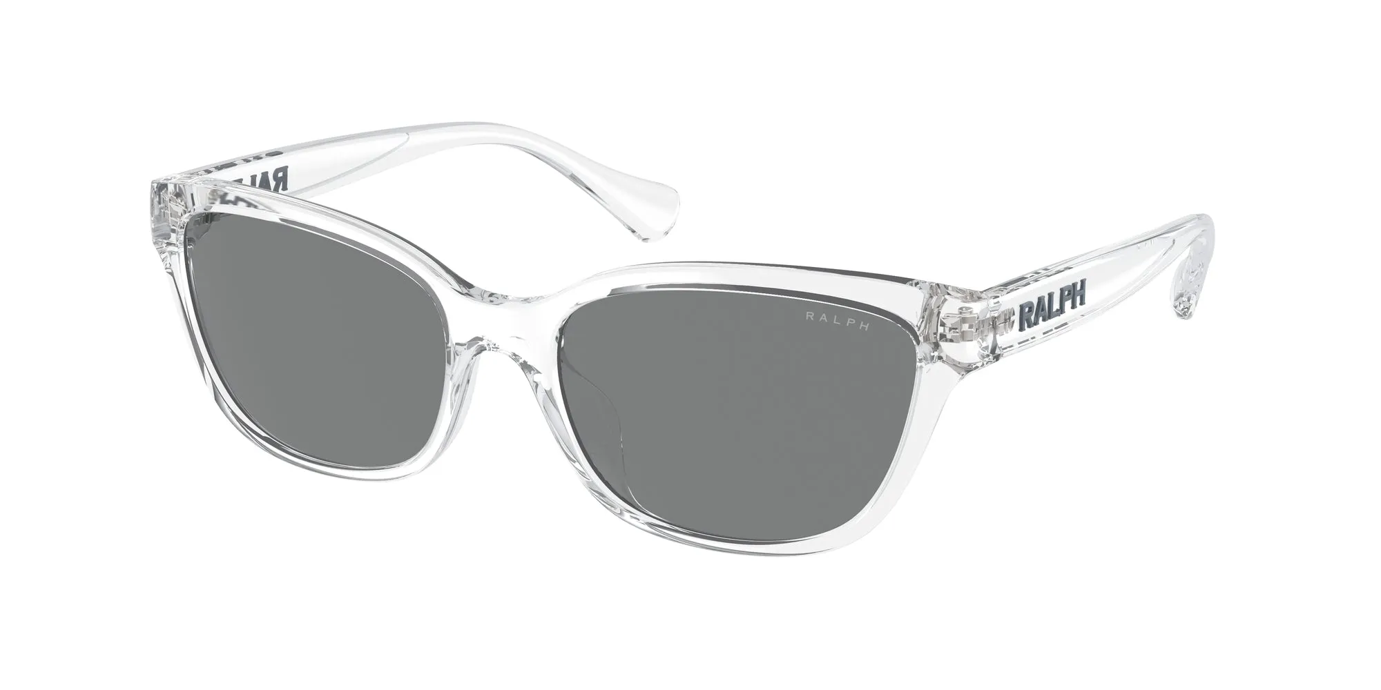 Ralph Lauren RA5307U 533187 Occhiali da sole Iniettato Trasparente Grigio Cat Eye Normale - immagine 1
