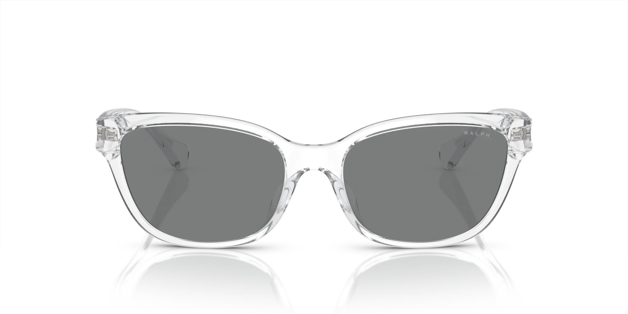 Ralph Lauren RA5307U 533187 Occhiali da sole Iniettato Trasparente Grigio Cat Eye Normale - immagine 3