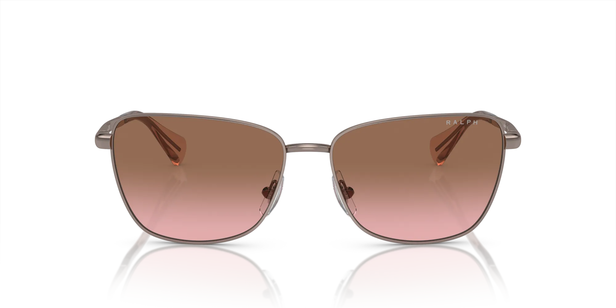 Ralph Lauren RA4143 942714 Occhiali da sole Metallo Oro Marrone Farfalla Normale Sfumato - immagine 3